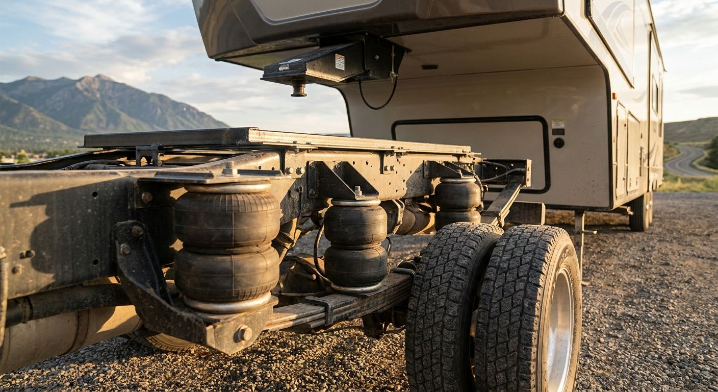 Best suspension air bags for towing heavy loads 2026