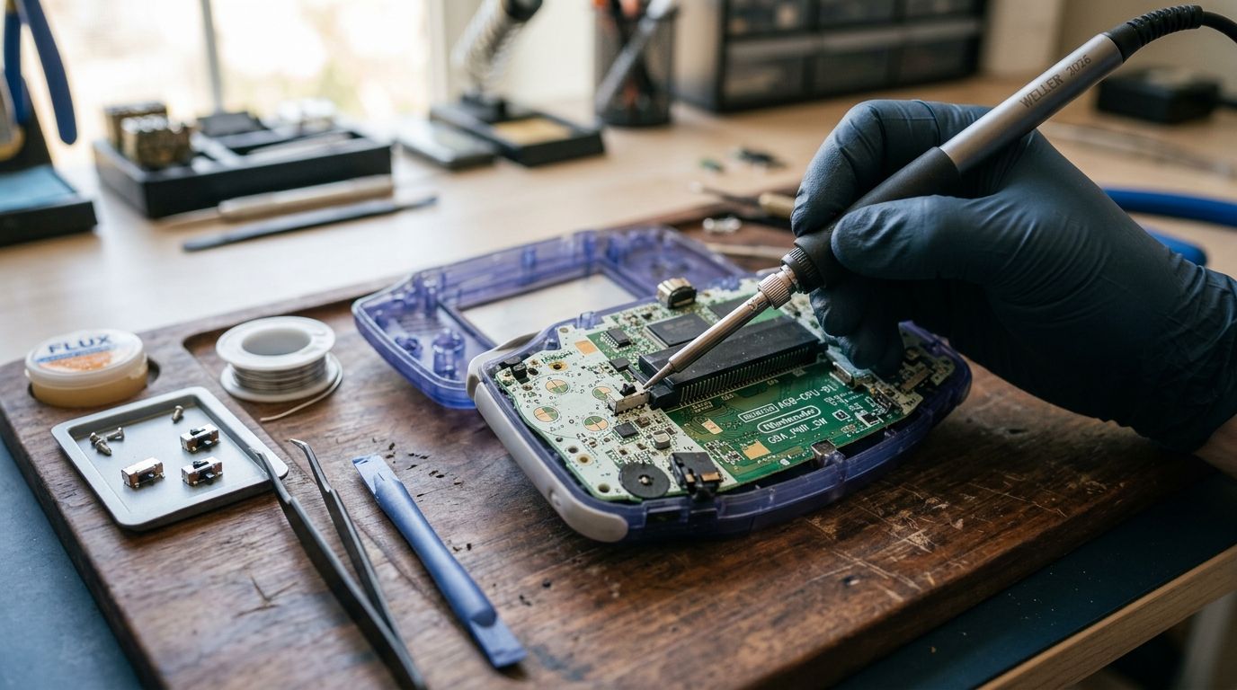 Best Game Boy Advance power switch replacements in 2026