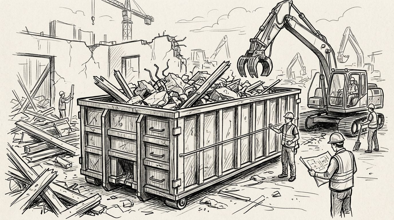 Container rental for demolition contractors: complete 2026 guide