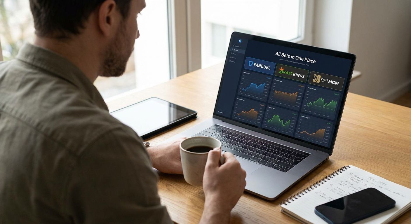 Can you track bets across multiple sportsbooks in one place?