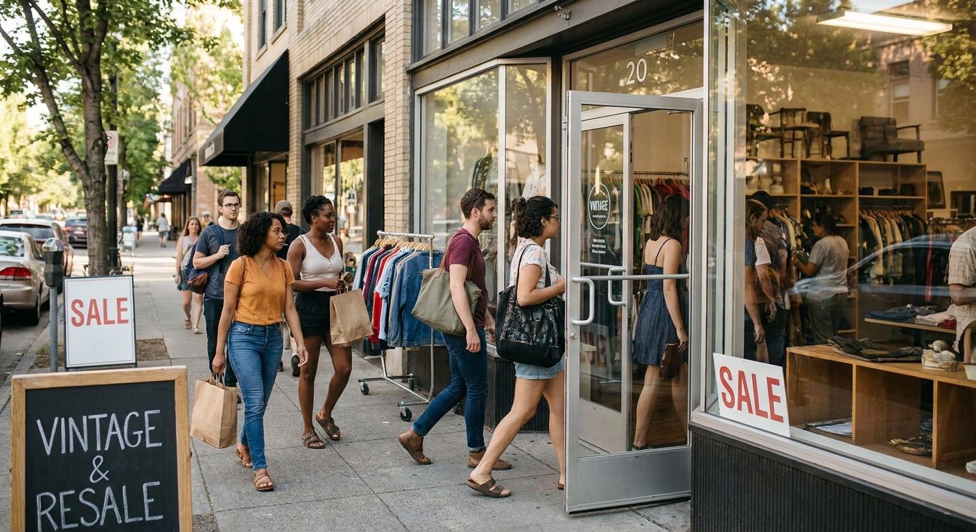 How to increase foot traffic to a thrift or resale store