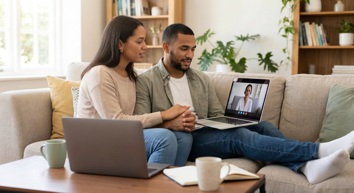 Online couples counselling for engaged couples before marriage