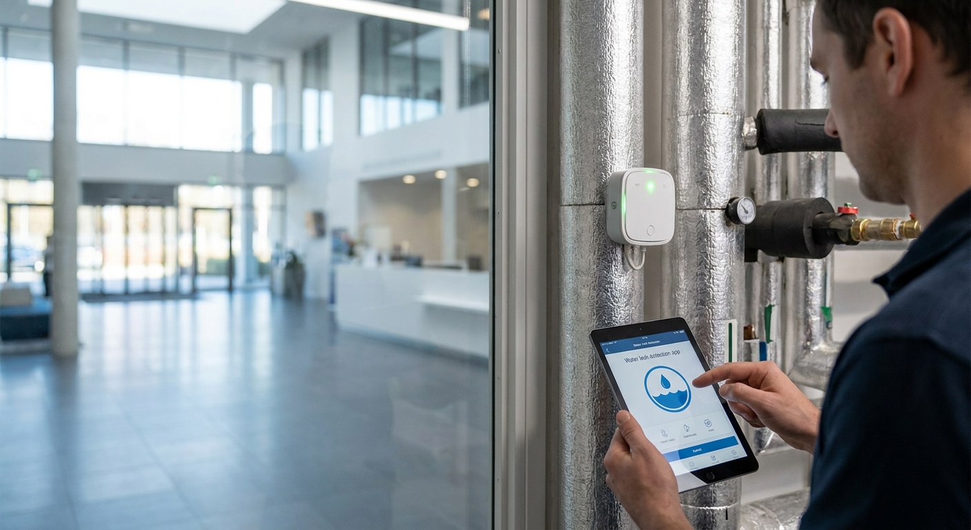 How to monitor water leaks in commercial buildings before damage