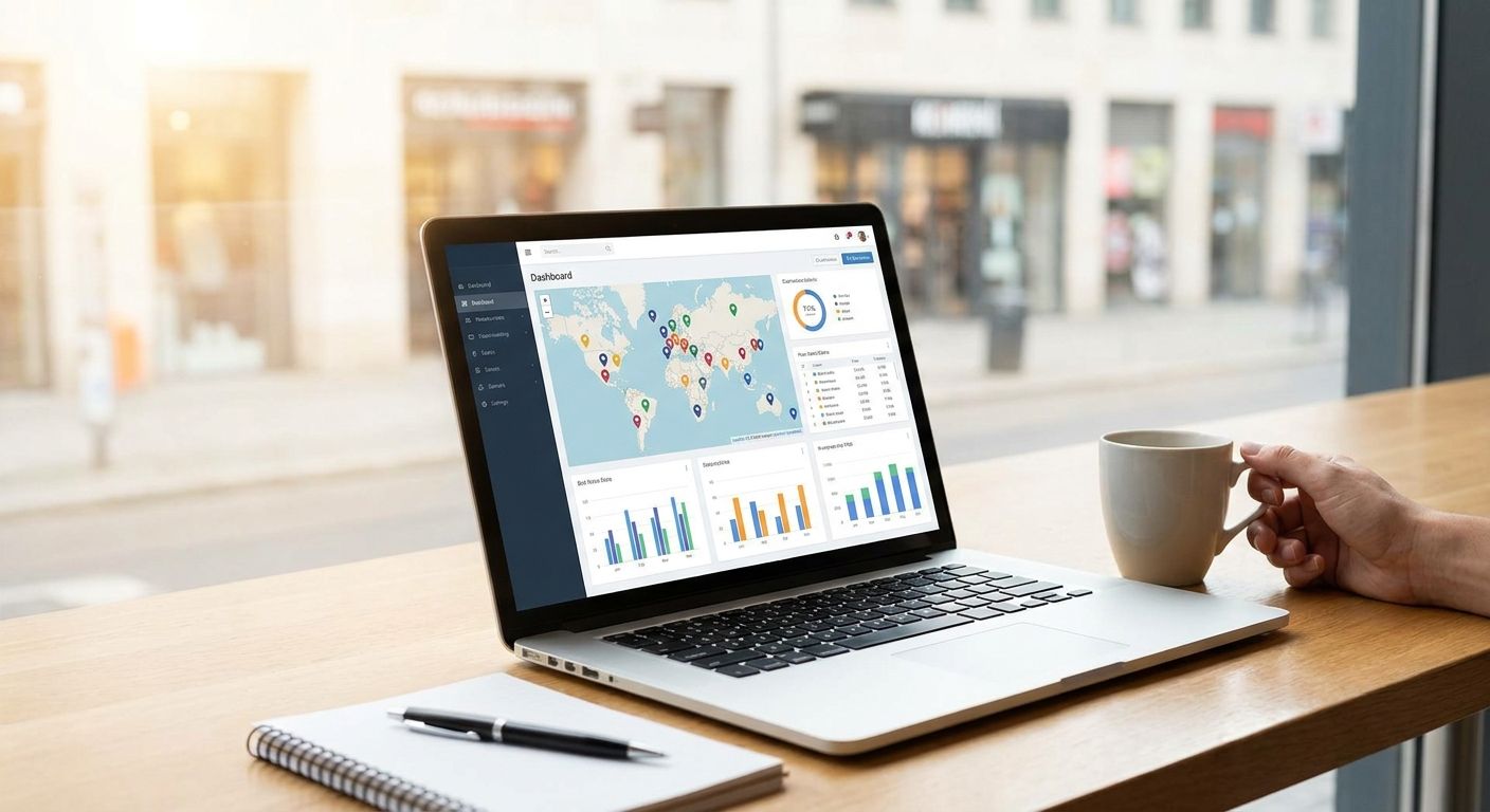 Rank tracker for multi-location brands