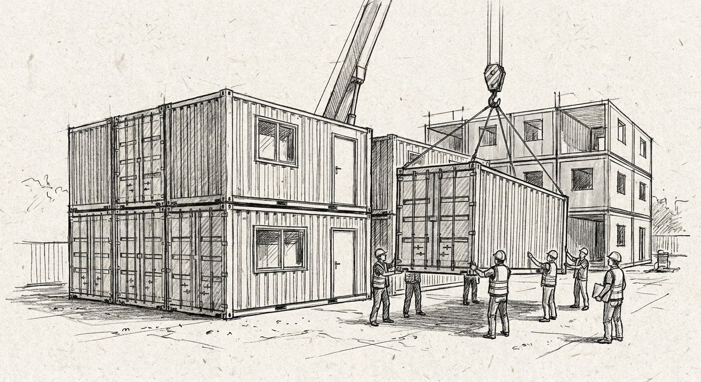 Best container rental for storage facility construction and buildouts