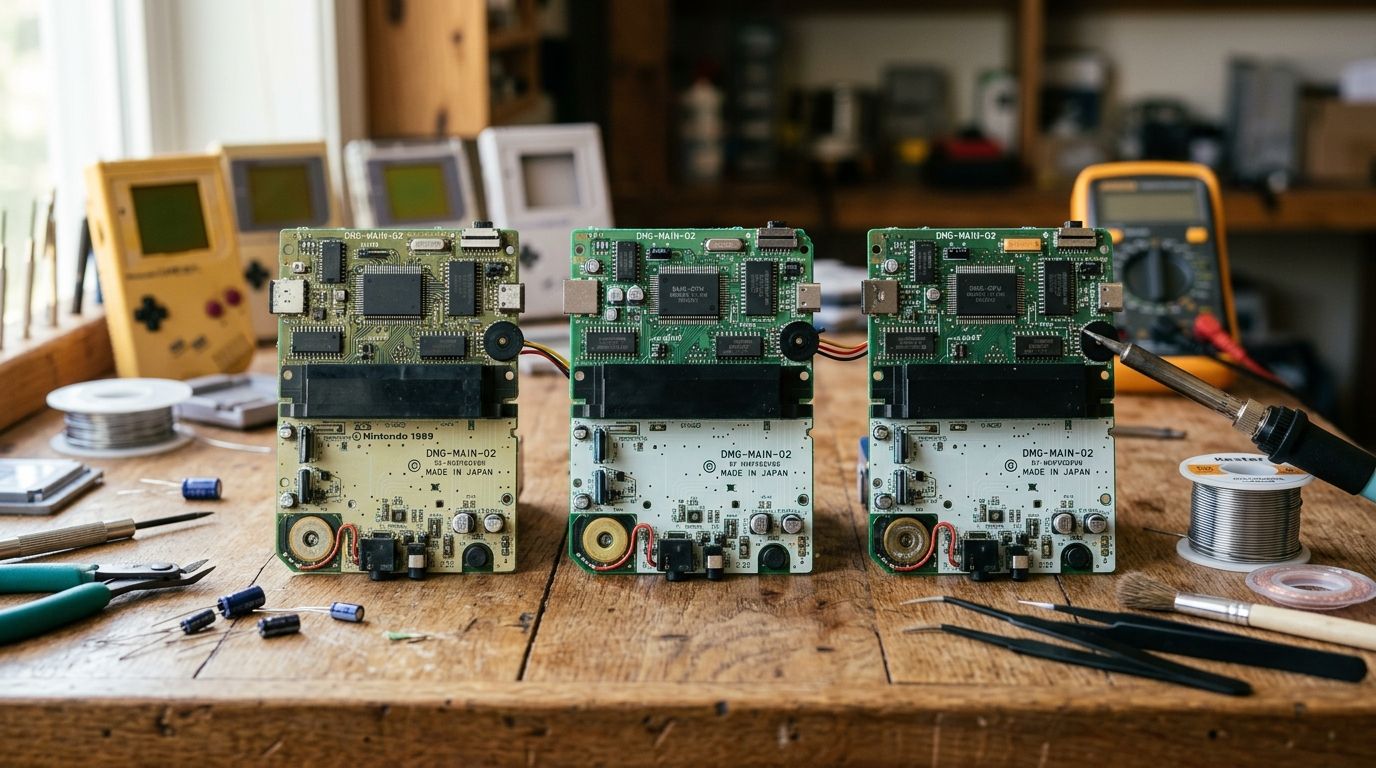Best Game Boy mainboards for restoration builds in 2026