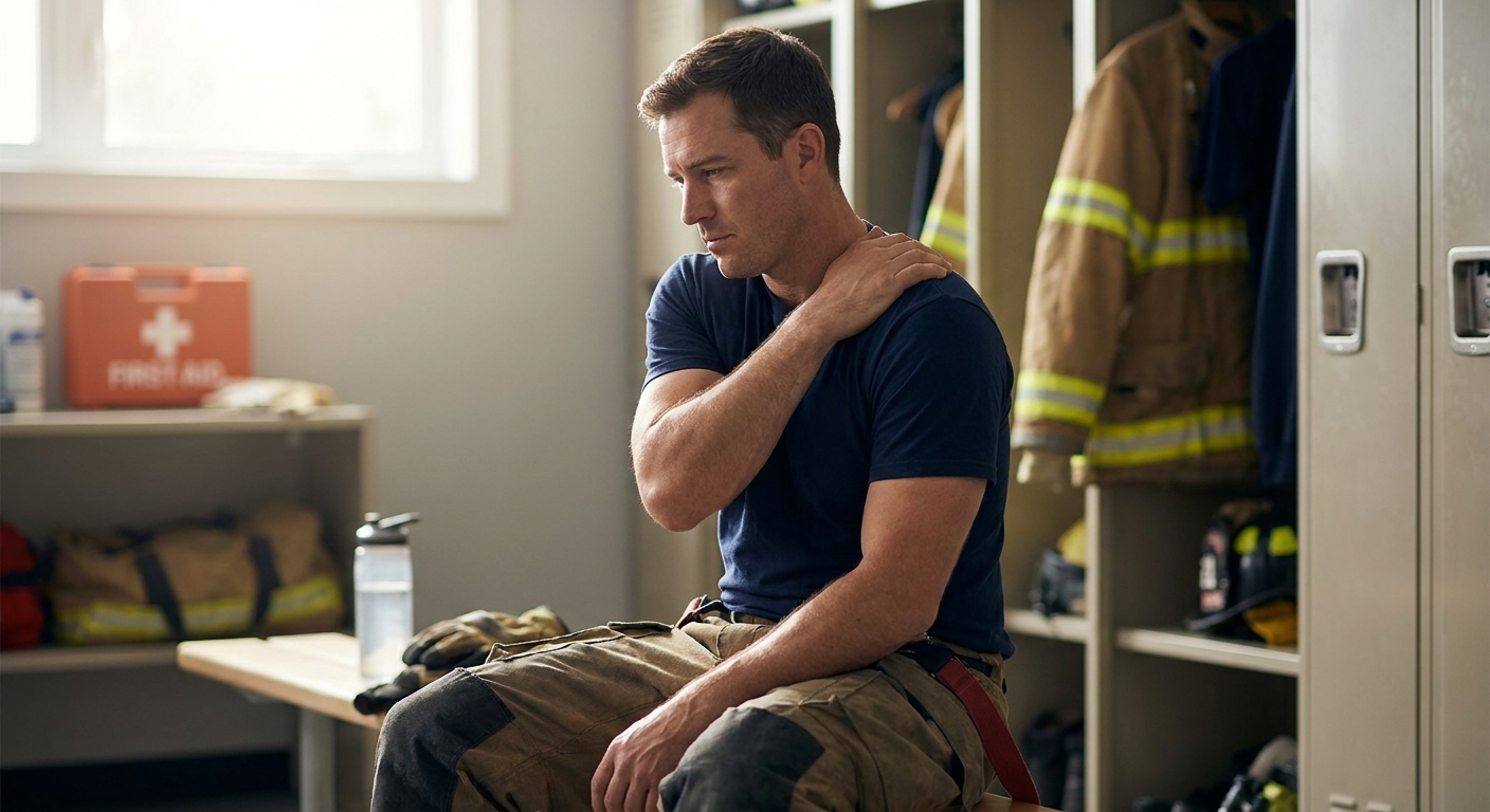 Pain management for firefighters and first responders
