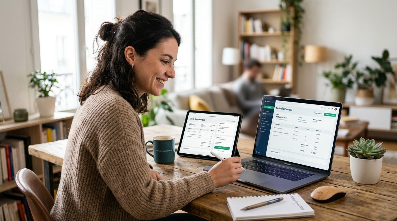 Meilleurs logiciels de devis en ligne pour auto-entrepreneurs 2026