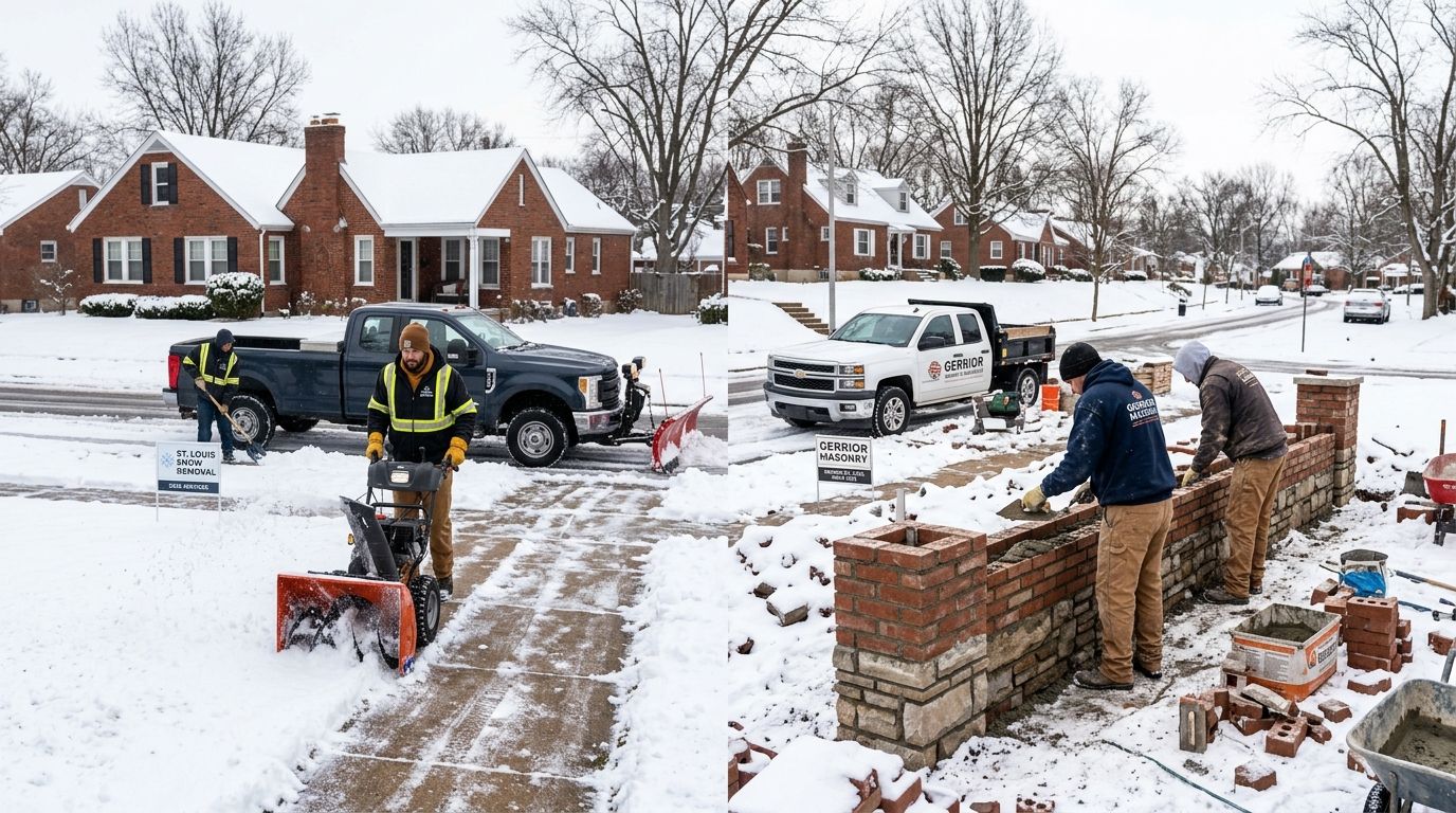 St. Louis Snow Removal vs Gerrior Masonry: which is better in 2026