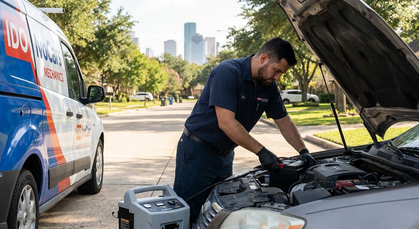 Best mobile car battery replacement services in Houston 2026