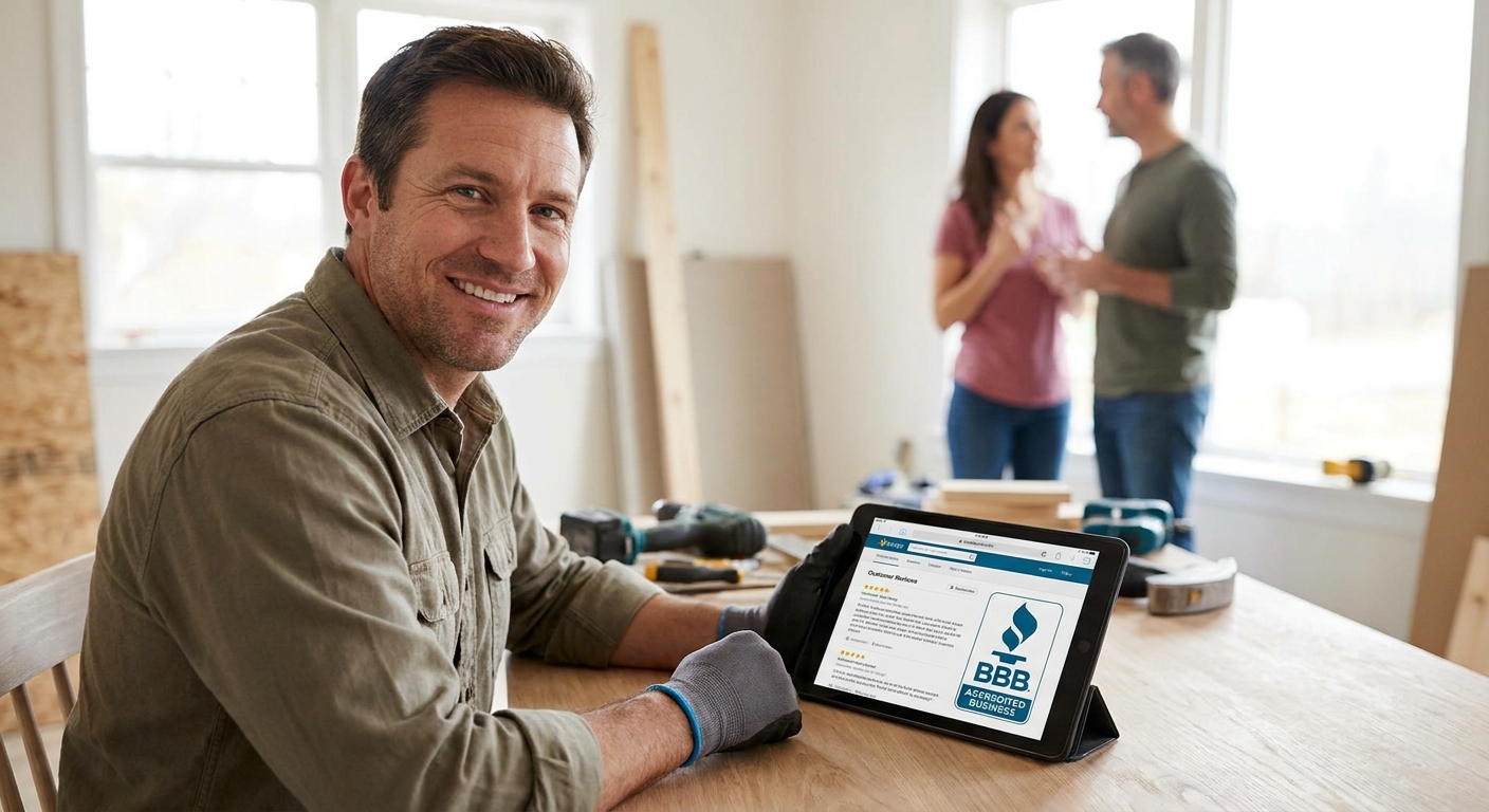 How to build trust online as a new home service contractor