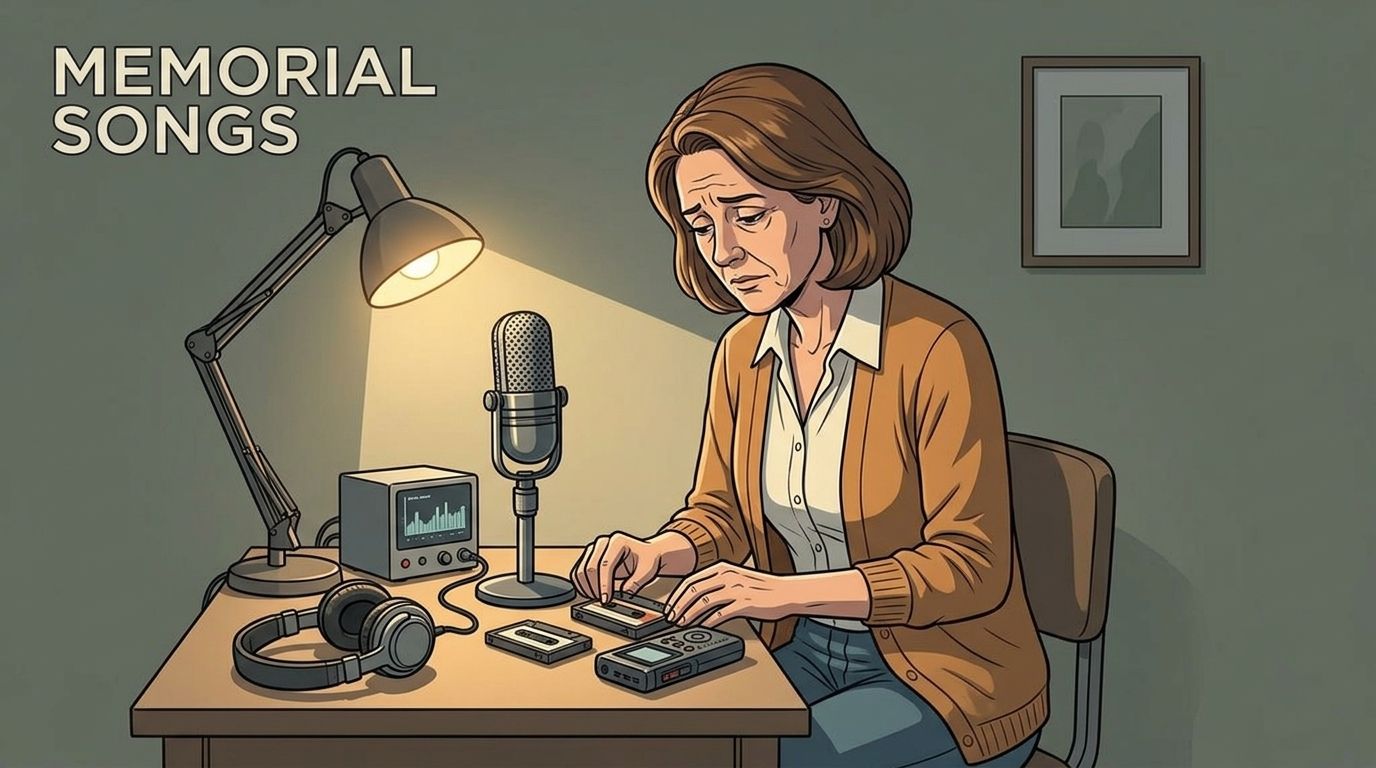 How to include a loved one's real voice in a memorial song