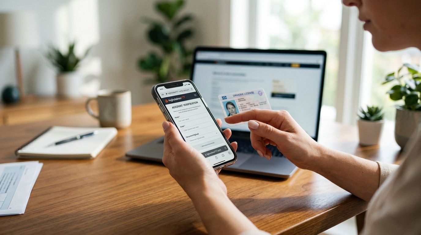 How to verify your Highstakes777 account for withdrawals
