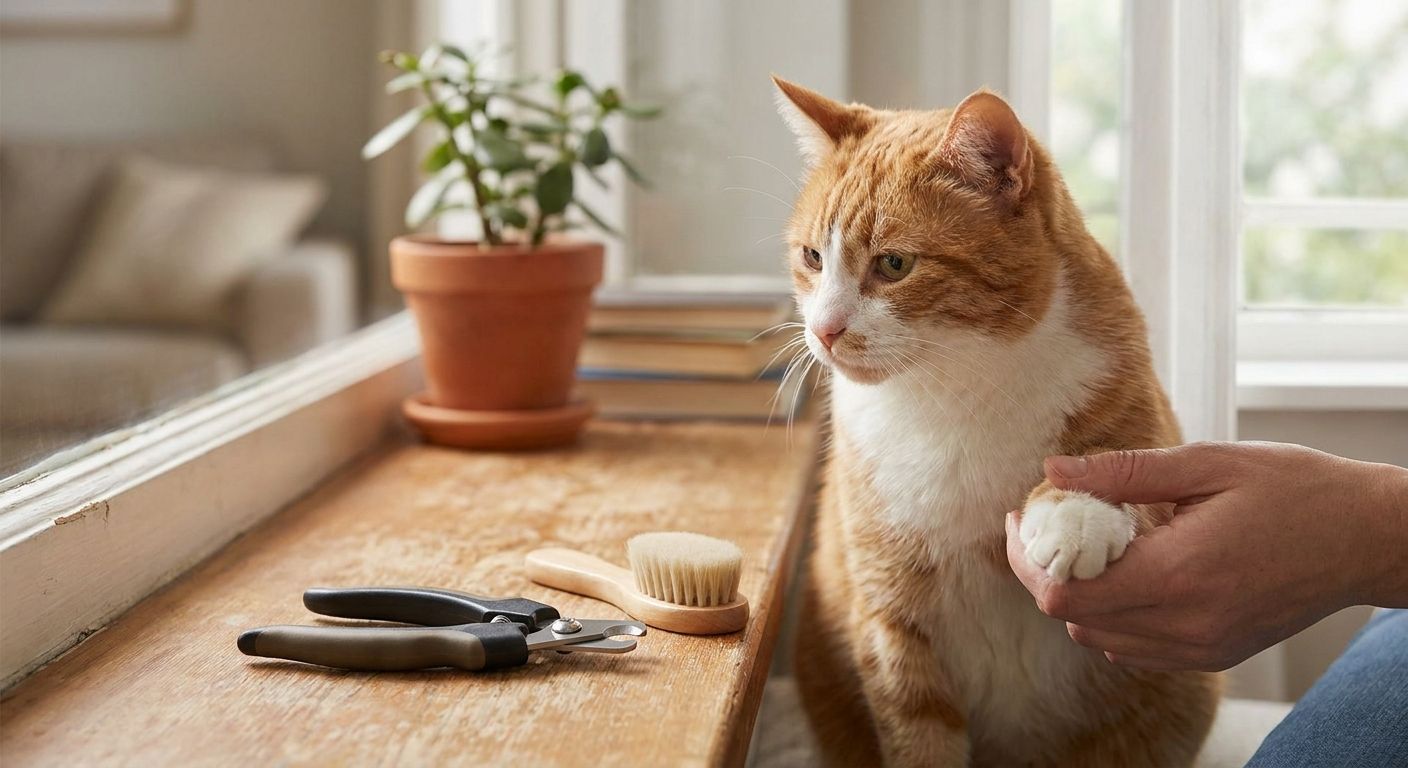 Best cat nail clippers for senior cats 2026