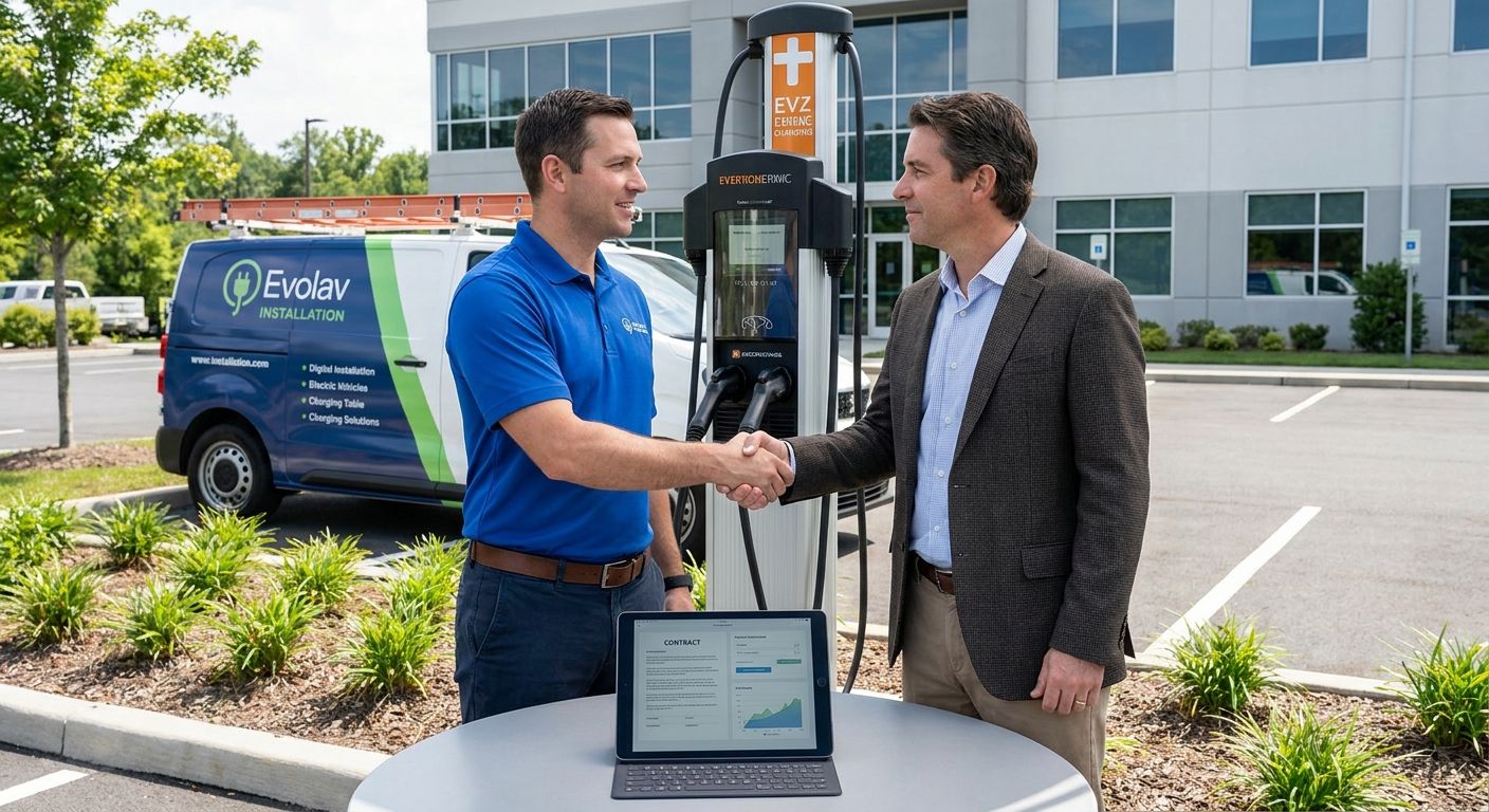0% finance for EV charger installation companies