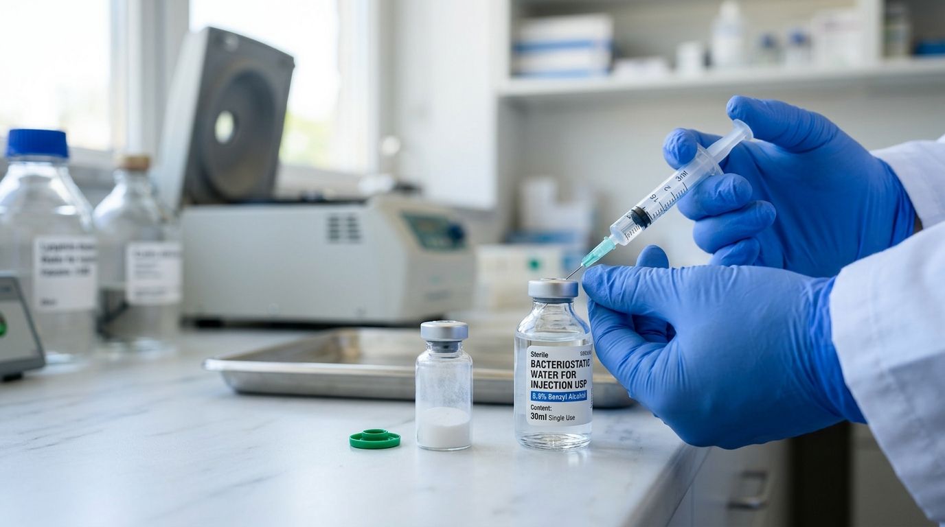 Best bacteriostatic water for peptide reconstitution in 2026