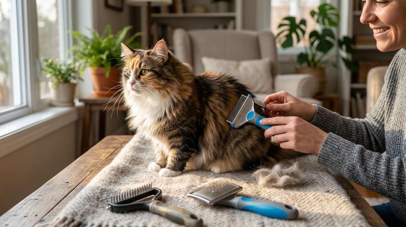 Best cat de-shedding tools 2026