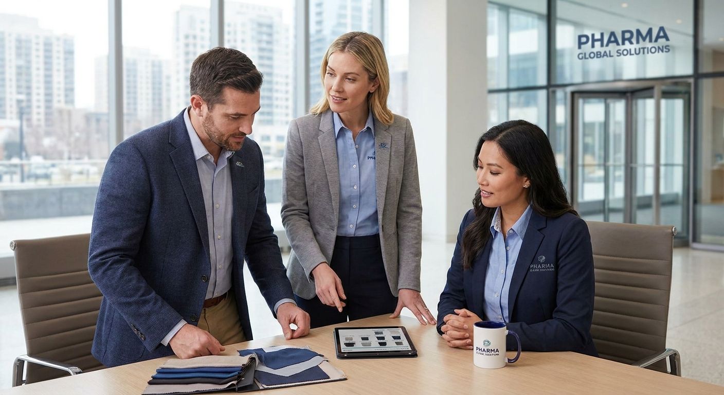 Best custom apparel manufacturers for pharmaceutical sales reps 2026