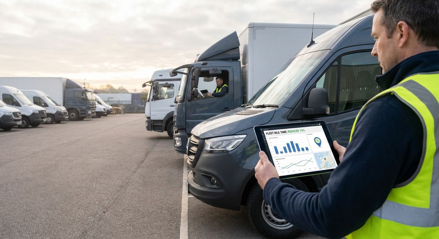 How to reduce fleet idling time with telematics
