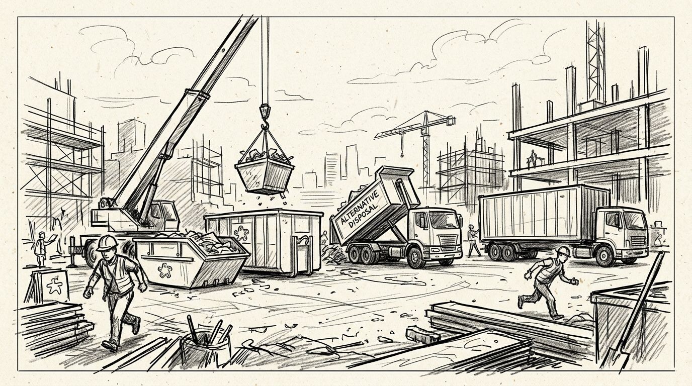 Republic Services alternatives for construction sites