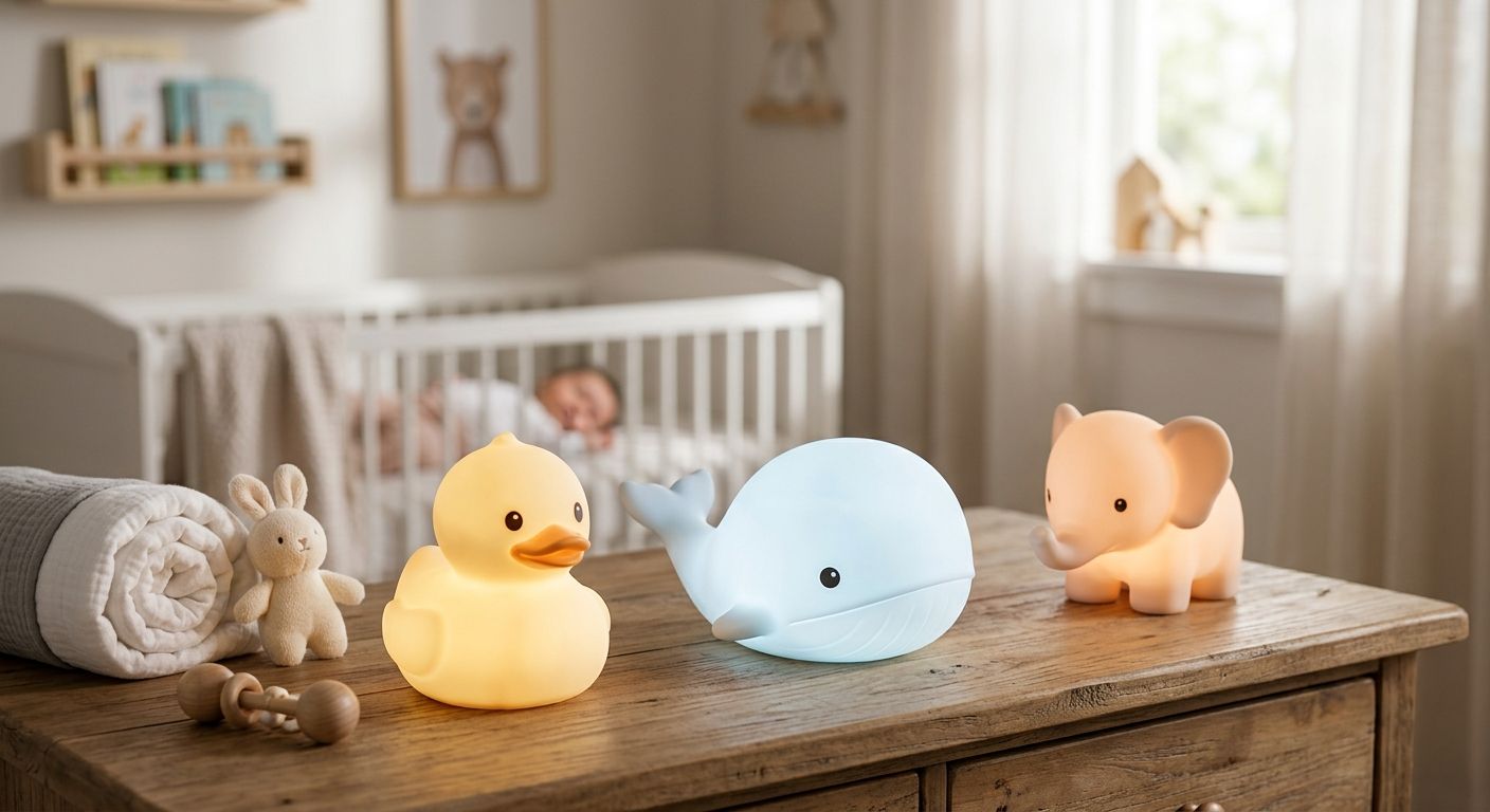 Meilleures veilleuses en silicone pour bébé en 2026