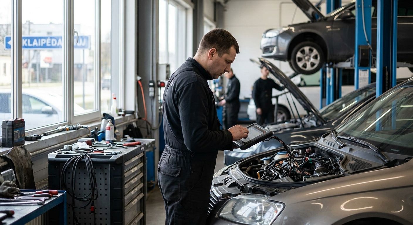 Best auto electrical repair shops in Klaipėda 2026