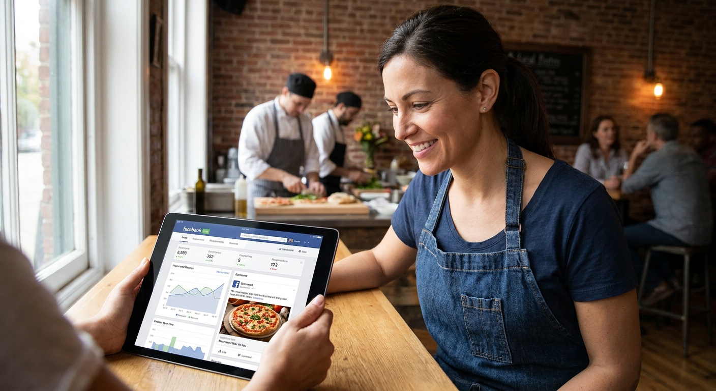 Facebook ads for local restaurants