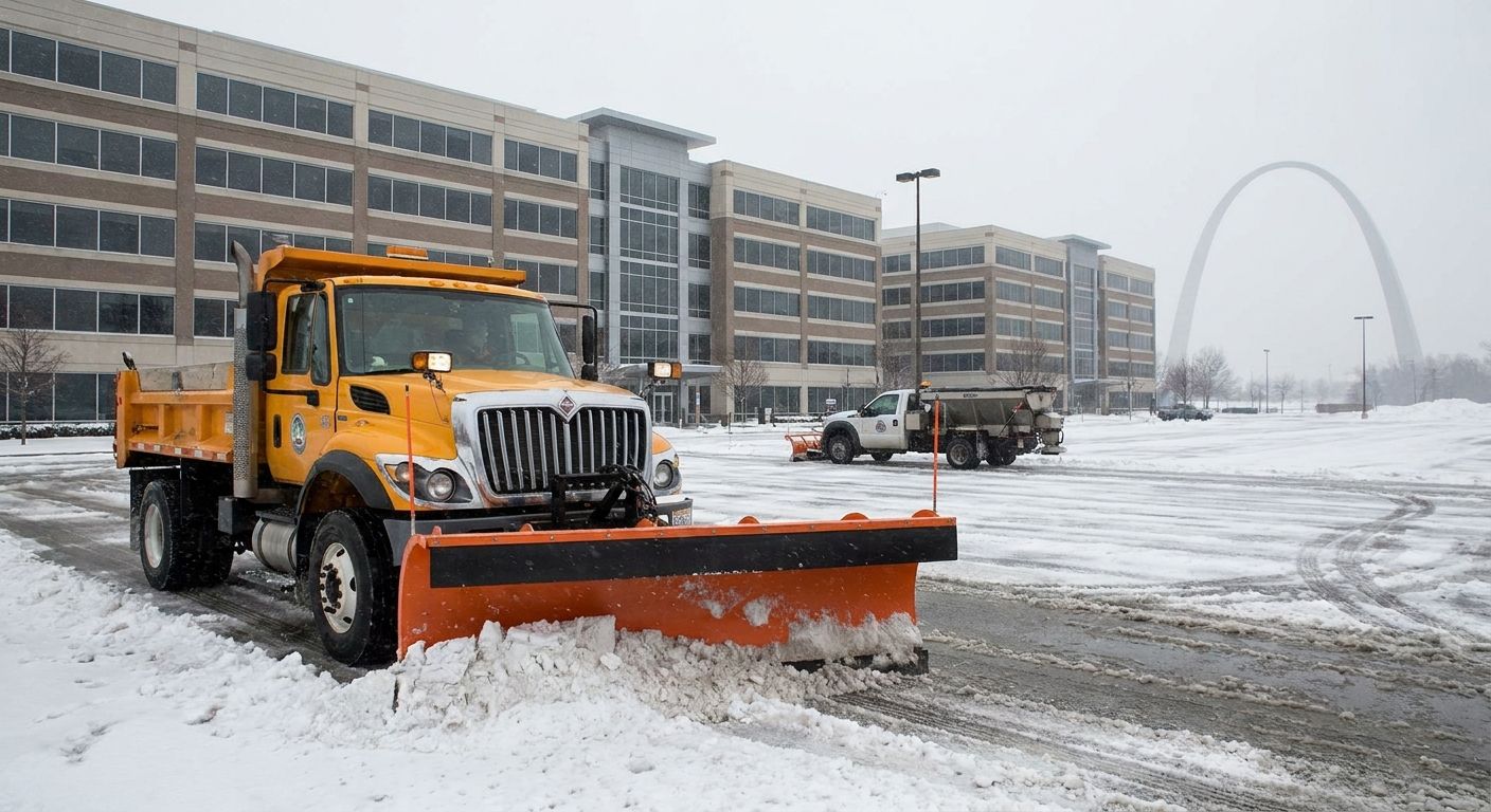 Best commercial snow plowing companies near me in St. Louis 2026