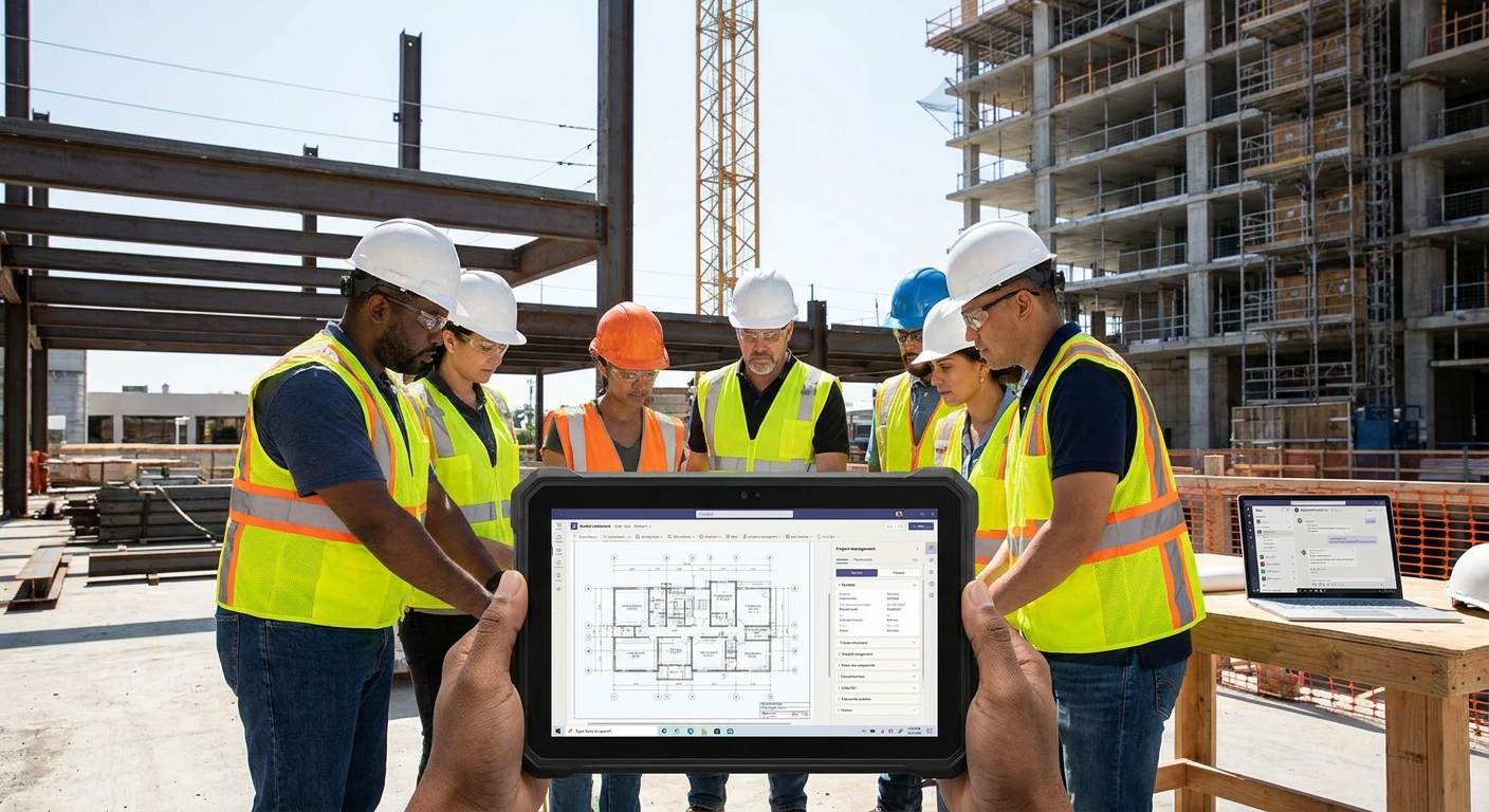 Microsoft 365 for construction companies