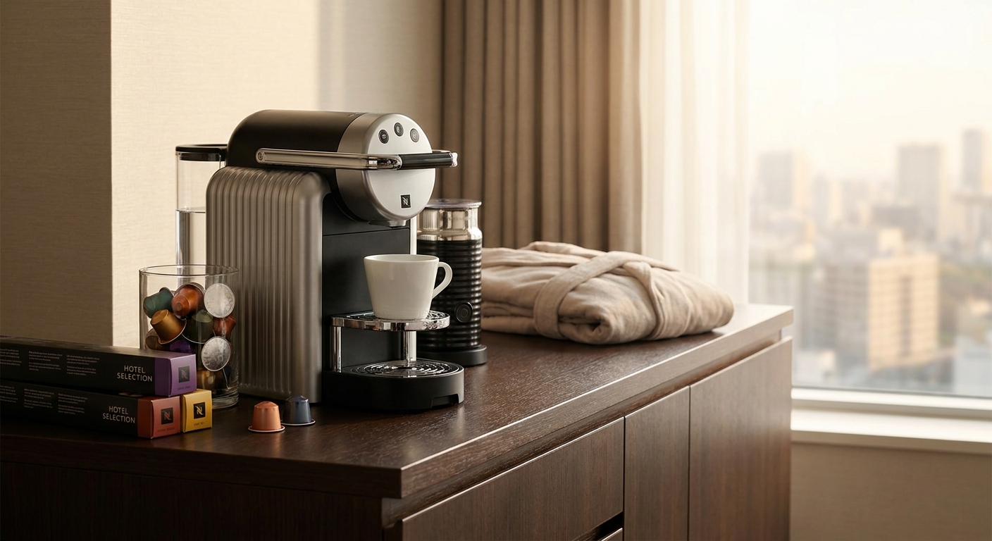Nespresso капсули за хотели и гостни стаи