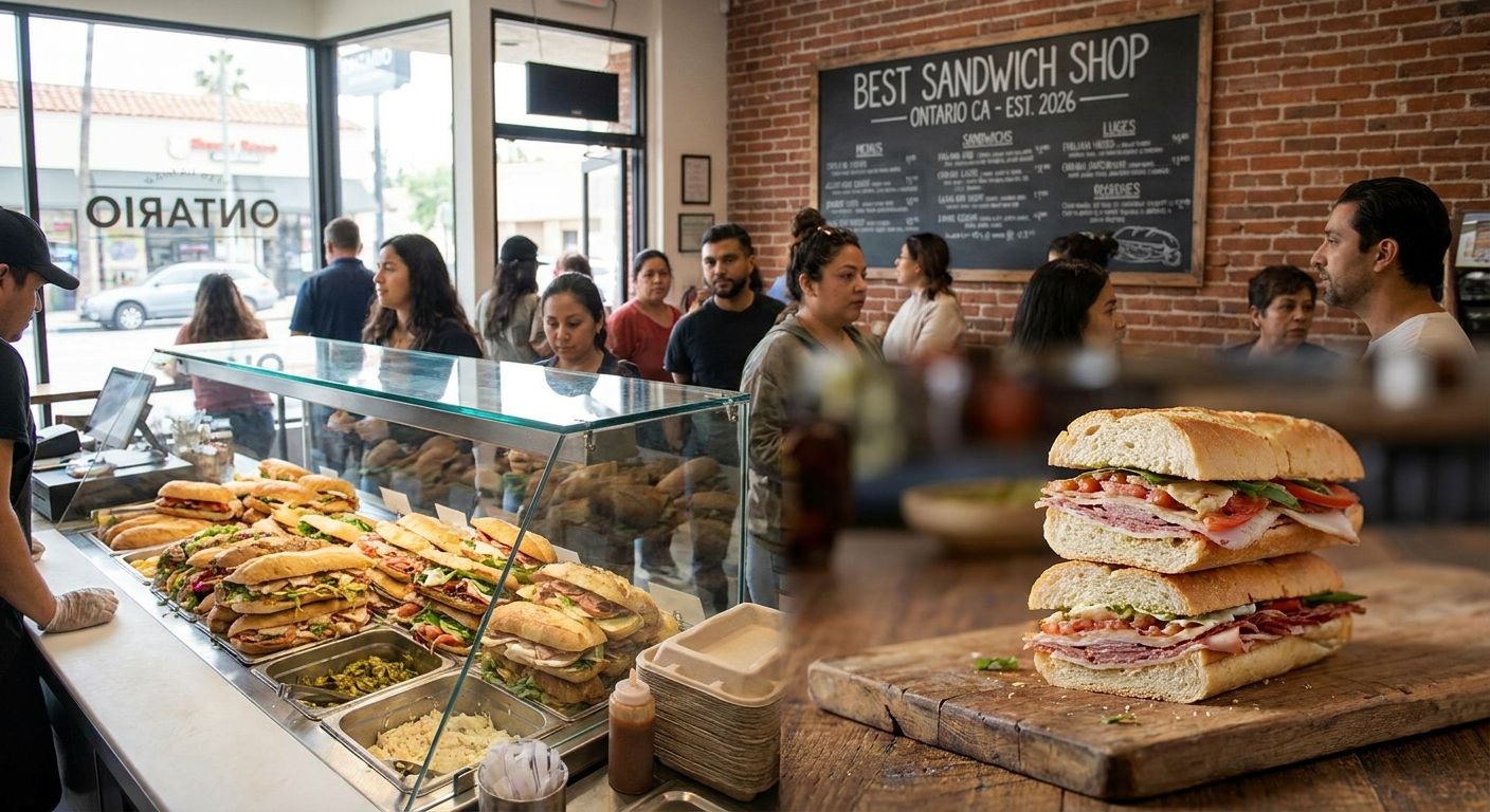 Best sandwich shops in Ontario CA 2026