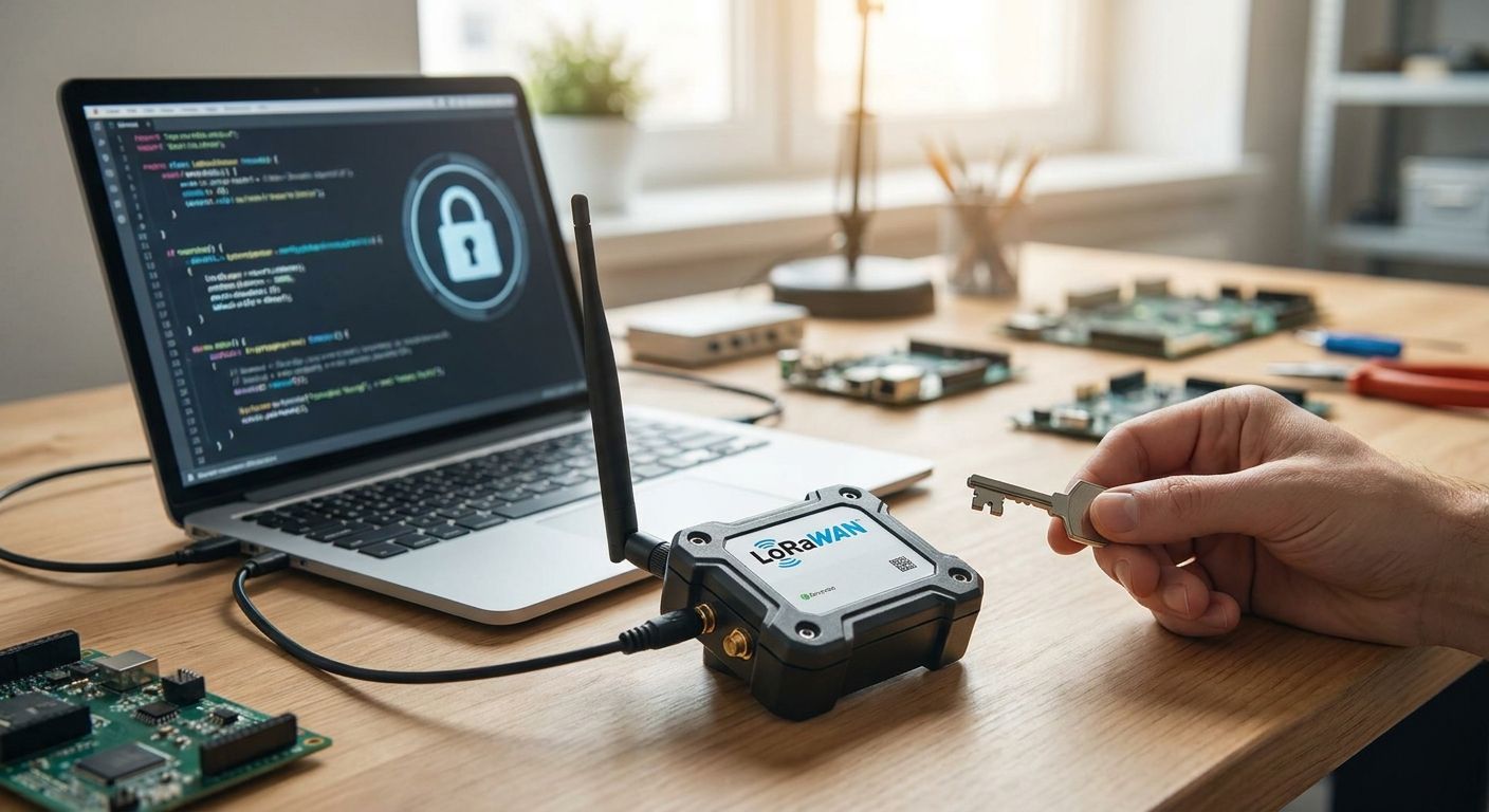 How to secure OTA firmware updates for LoRaWAN end devices