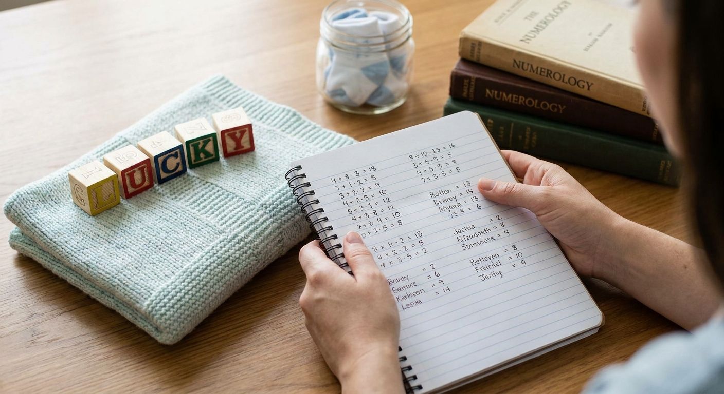 Numerology for choosing a lucky baby name