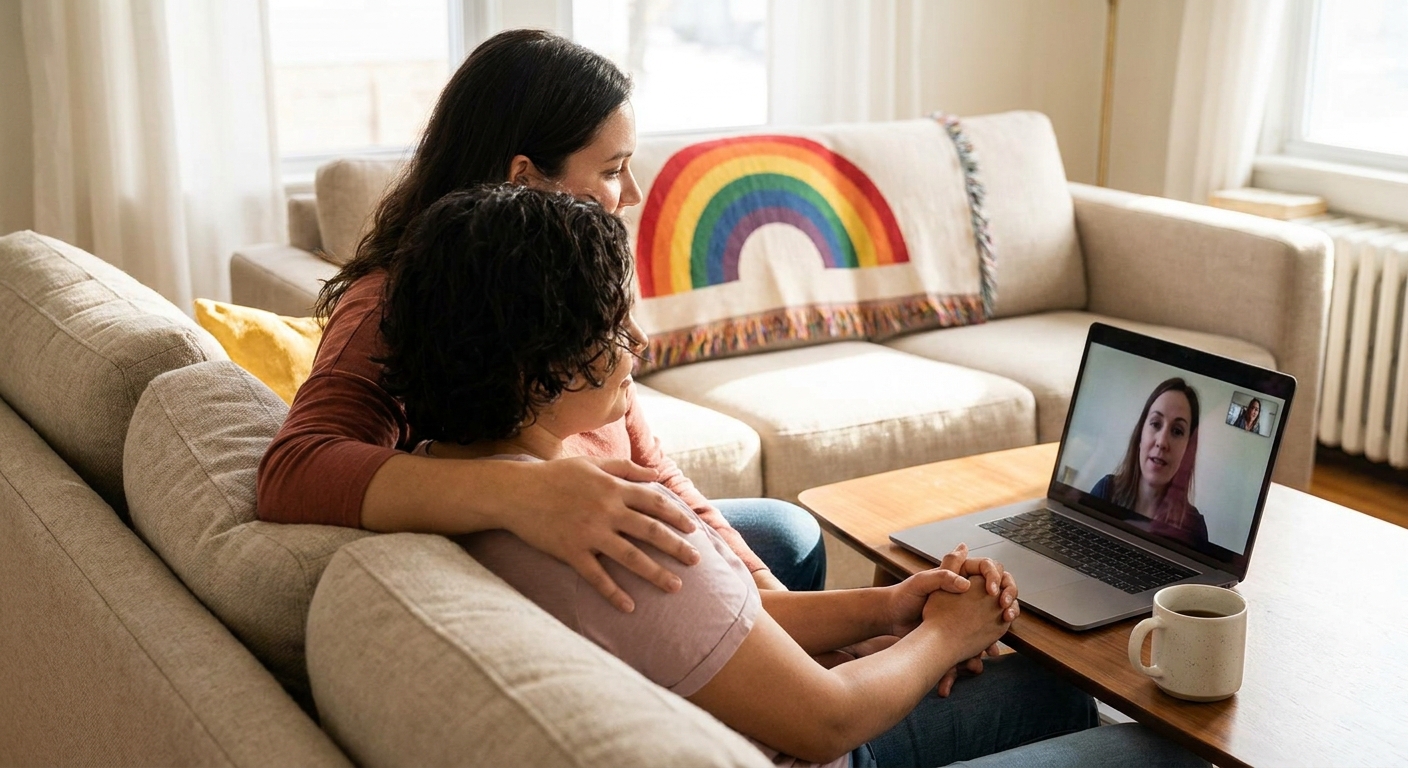 Online couples counselling for LGBTQ+ couples
