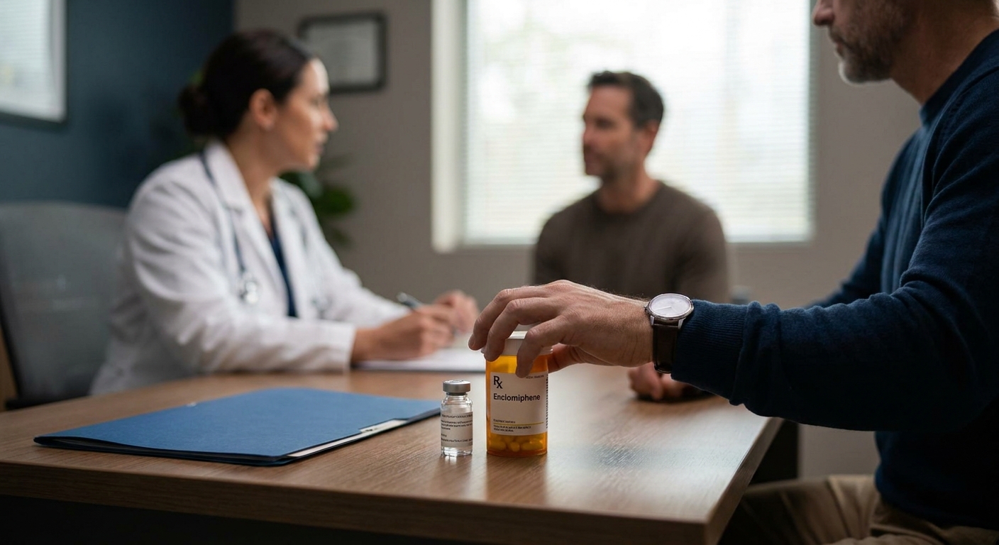 Enclomiphene for men who want to preserve fertility on TRT