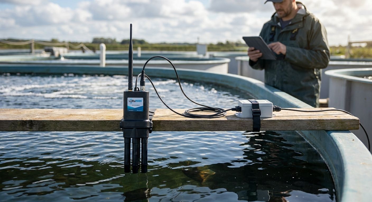 Best LoRaWAN water quality sensors for aquaculture operations