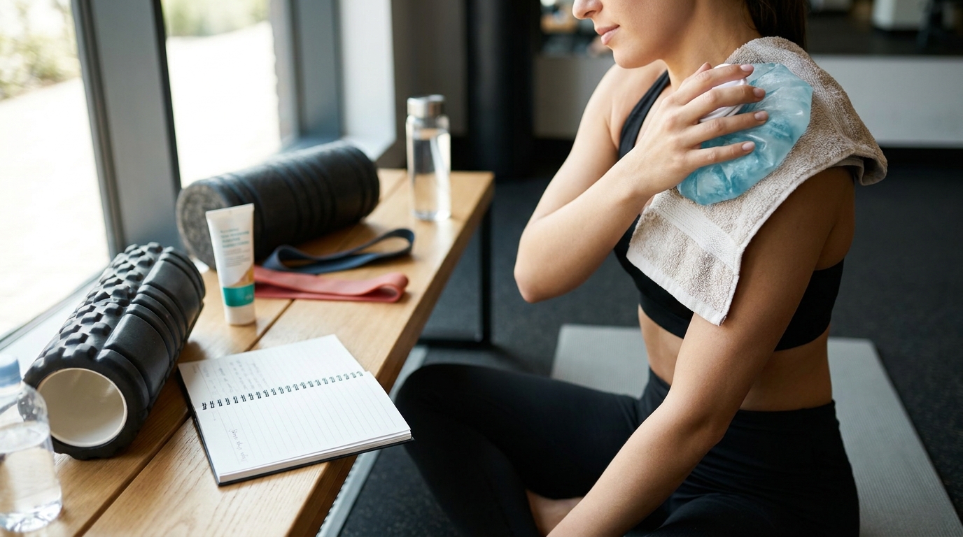 Pain management for beginners with new workout injuries