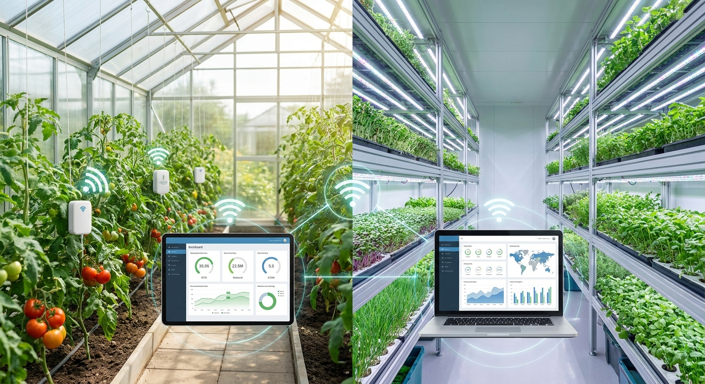 Best IoT platform for greenhouse and vertical farming