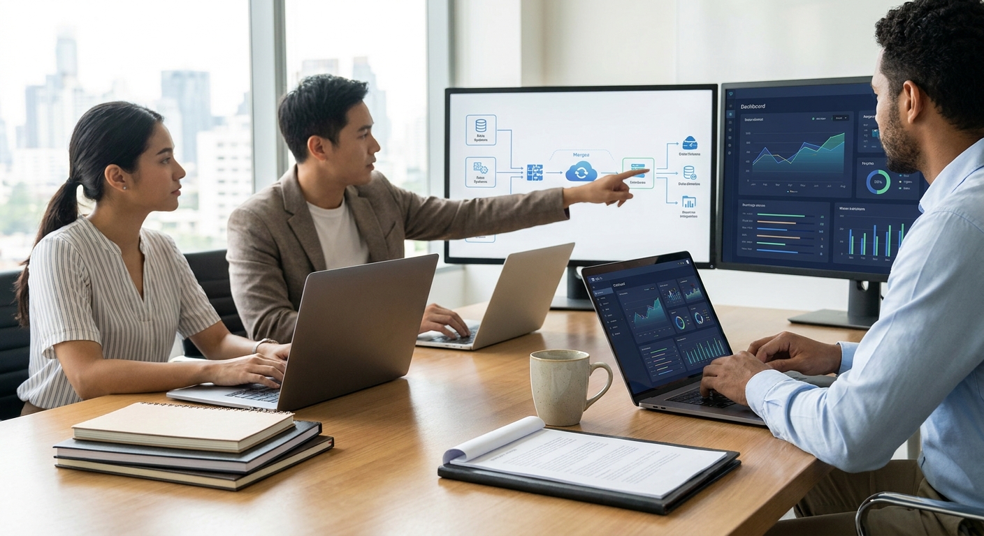 Data platform consolidation for M&A due diligence