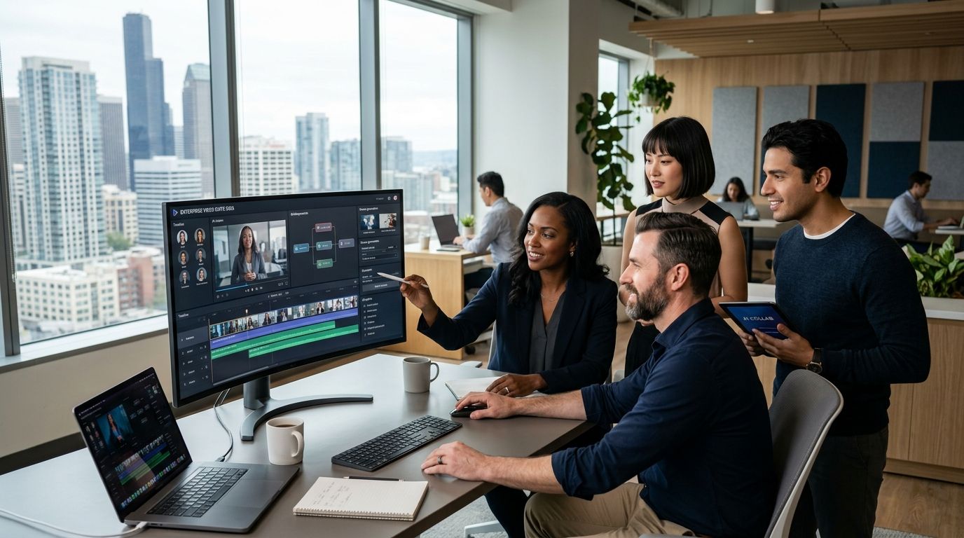 Best AI video production tools for enterprise brands in 2026