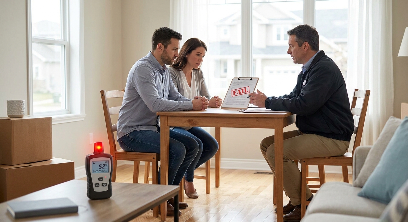 How to handle a failed radon test during a home sale