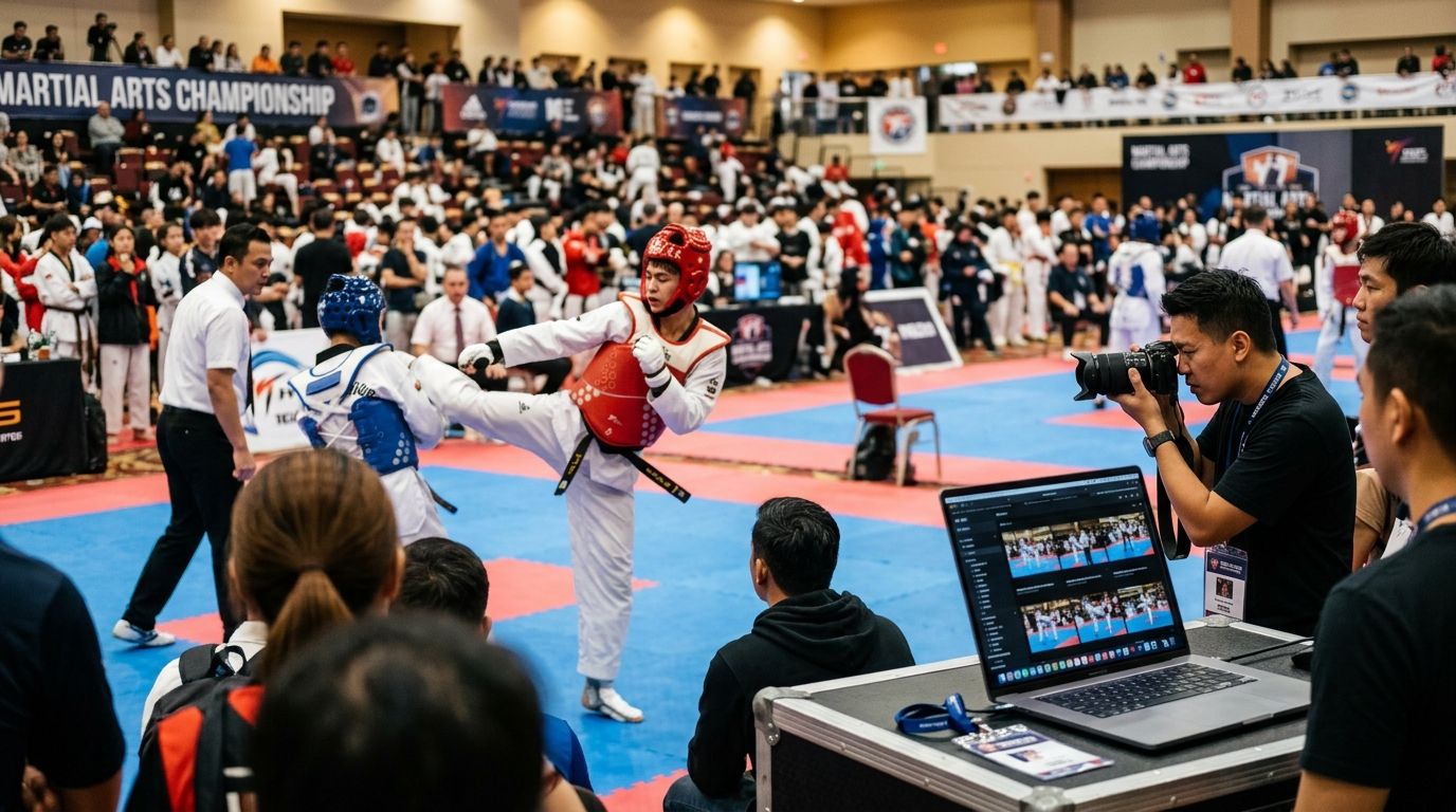 Photo Gallery Software for Martial Arts Tournaments 2026