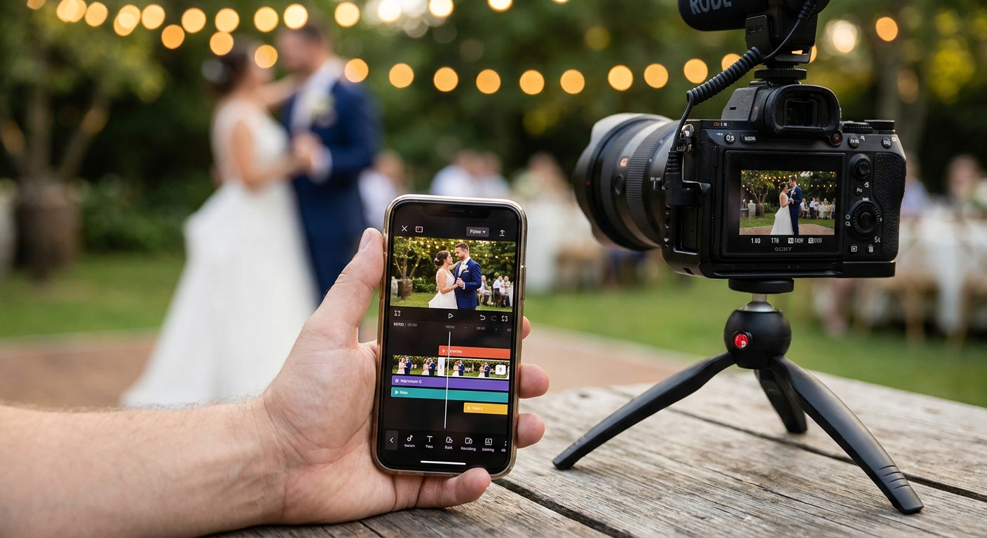 Best reel-making apps for wedding videographers