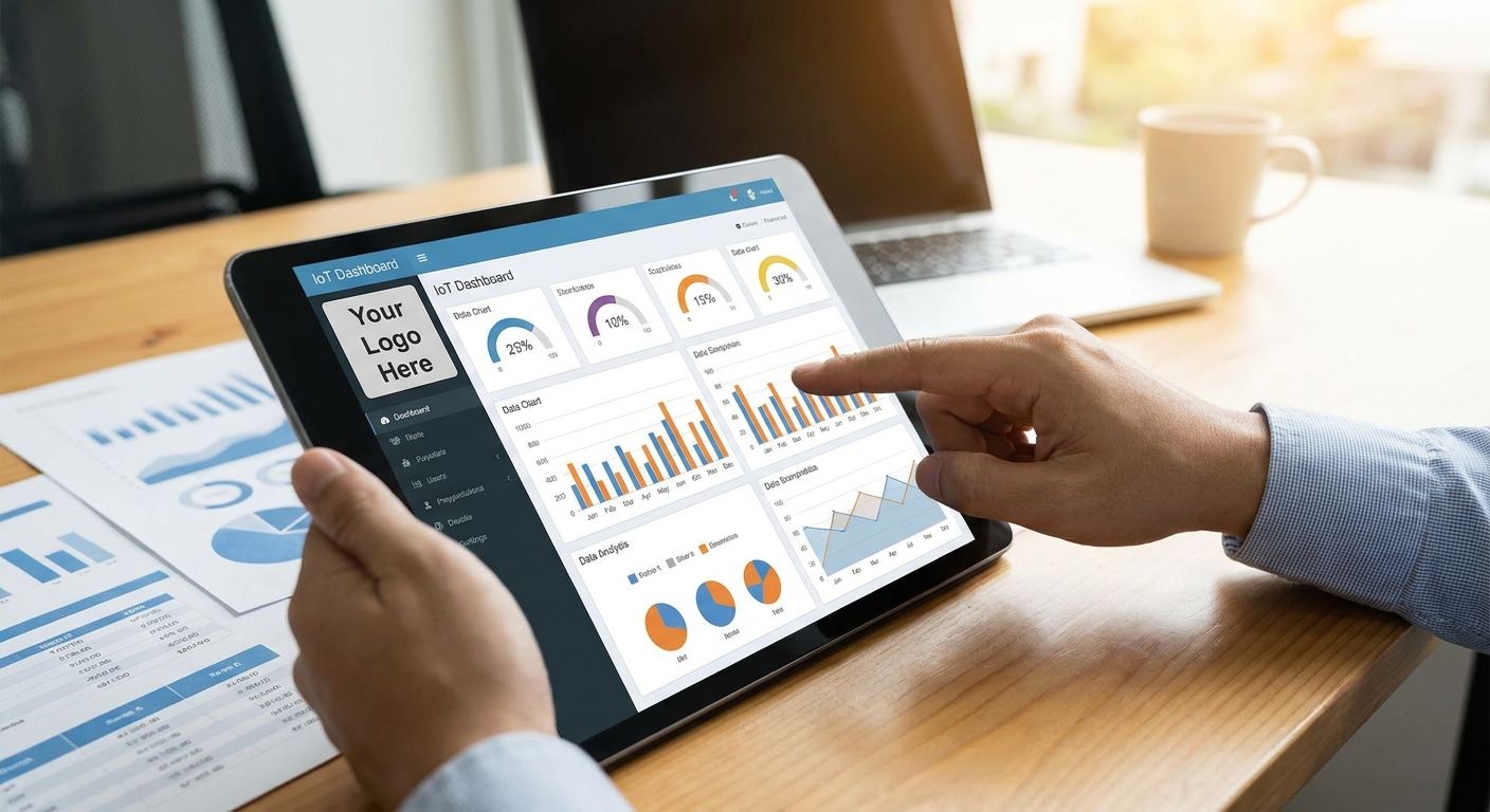 How to white-label an IoT dashboard for client reporting