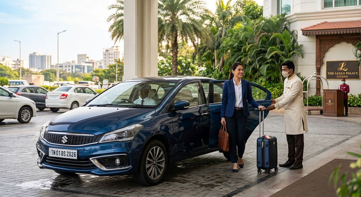 Best sedan taxi options for business travel in Chennai 2026