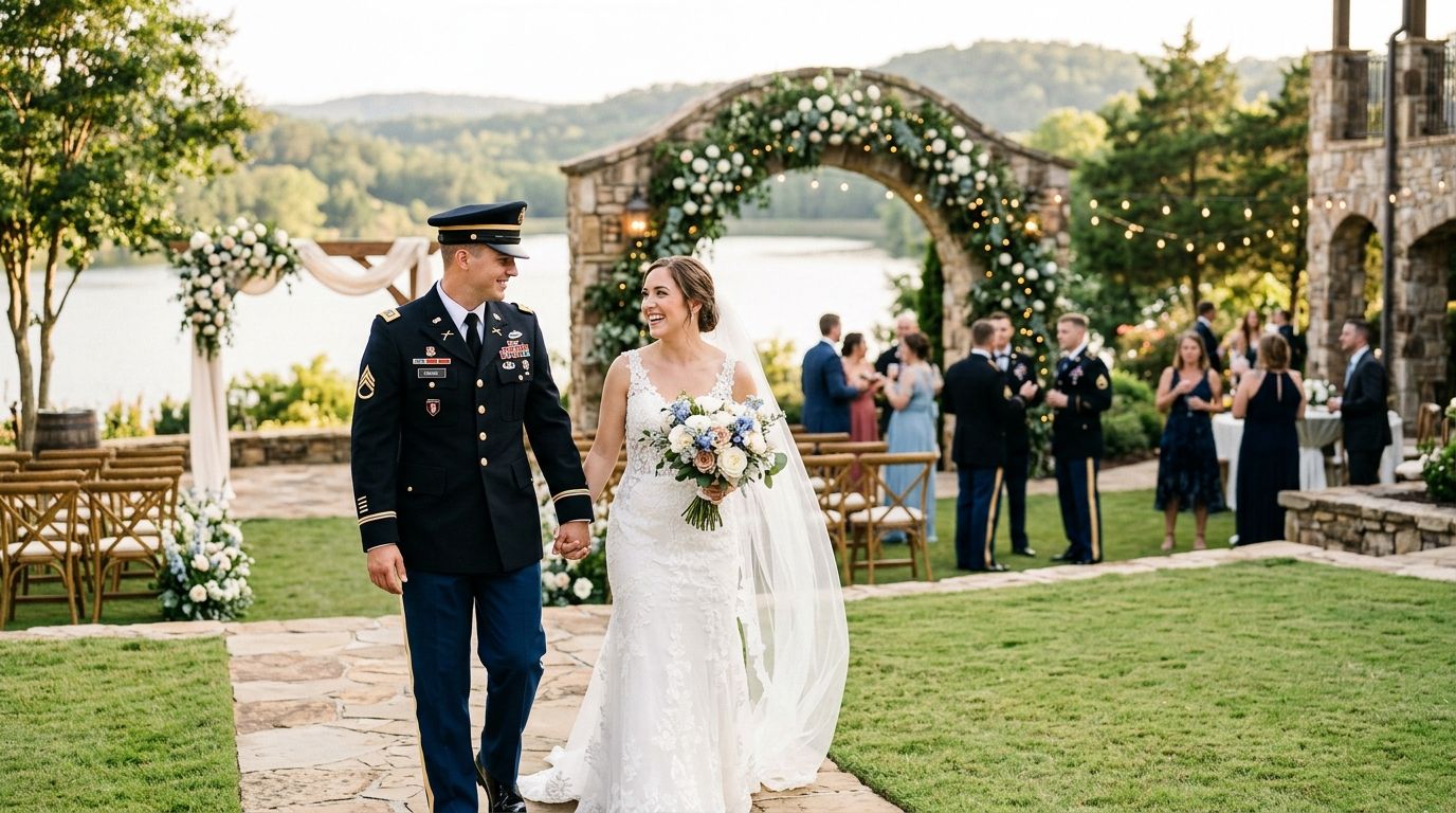 Wedding venues for military couples: complete 2026 guide