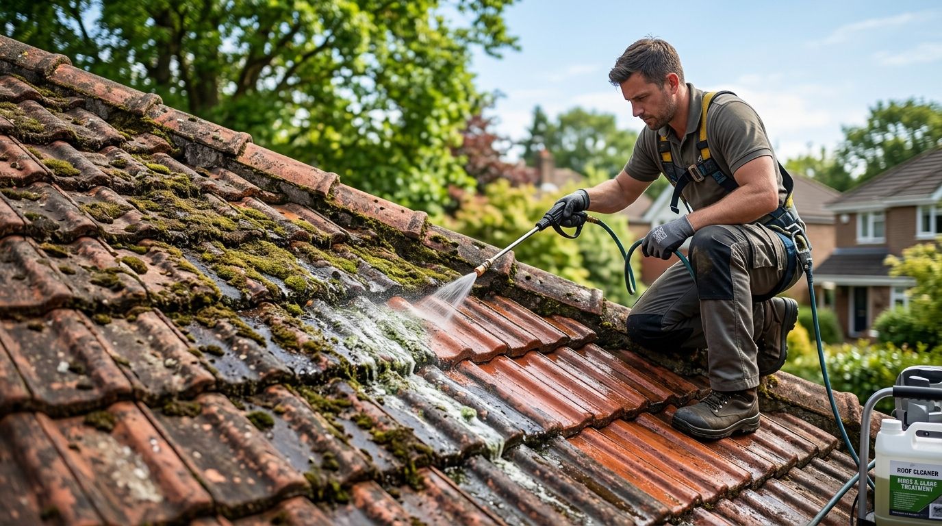 Best moss and algae removal treatments for tile roofs 2026