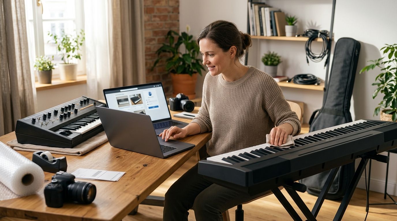 Best sites to sell used keyboards and pianos in 2026