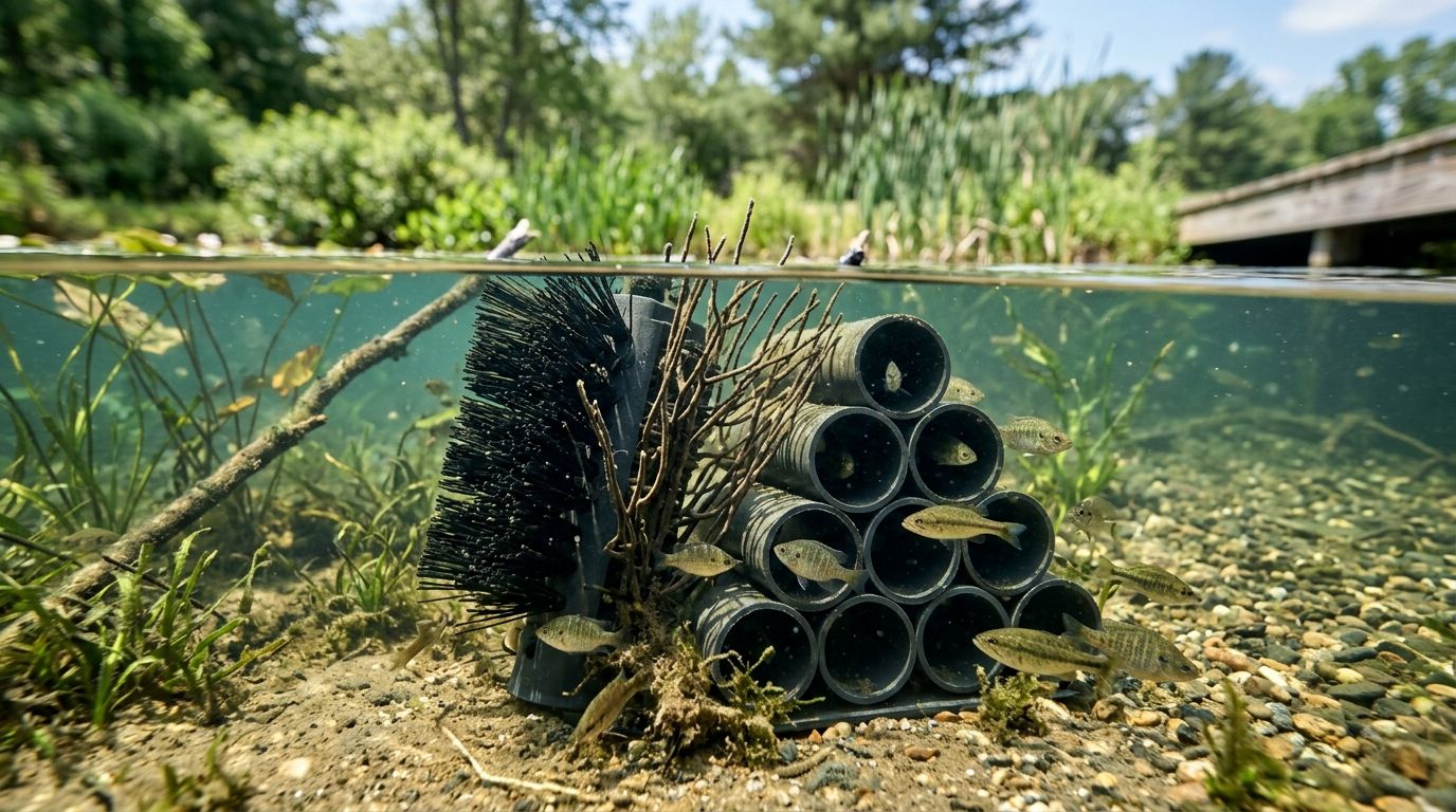 Best artificial fish habitat for small ponds 2026