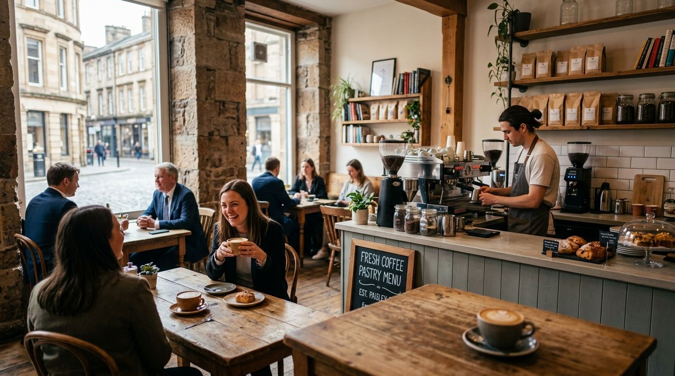 Best 12 coffee shops and cafes in Paisley in 2025